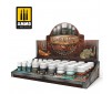 DISPLAY U-RUST 3X4 JARS 15 ML 6X4 JARS 40 ML