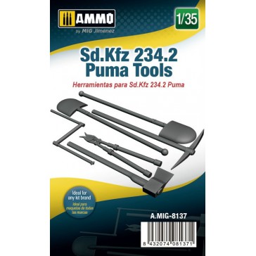 1/35 SD.KFZ 234.2 PUMA TOOLS