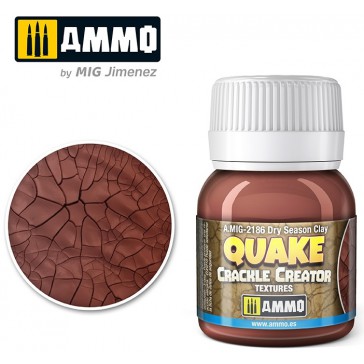 QUAKE CRACKLE CREATOR TEXTURES DRY SEASON CLAY 40ML JAR