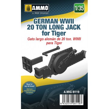 1/35 GERMAN WWII 20 TON LONG JACK FOR TIGER