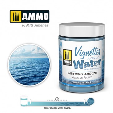 ACRYLIC TEXTURE PACIFIC WATERS 100ML JAR