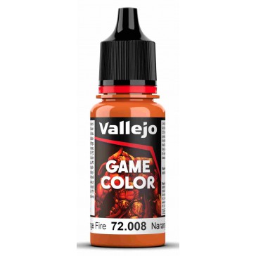 Game Color - Orange Fire Color (17 ml.)