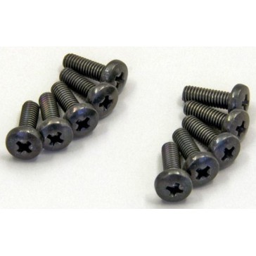 Bind Head Metallic Screws M2.6x8mm (10)