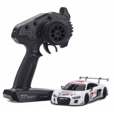 DISC..Mini-Z RWD Audi R8 LMS 2015 White (W-MM/KT531P)