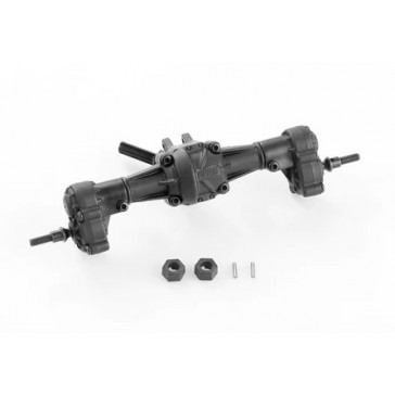 DISC.. 1/24 Smasher V1 - Rear axle assembly with differential set