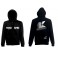 DISC..Sweat Capuche Zippe 2022 Noir (S)