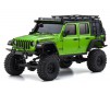 Carrosserie Jeep Wrangler Rubicon Green Mini-Z 4X4 MX01