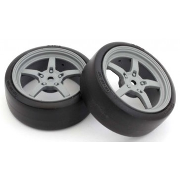 Pneus Montes-Colles Drift FZ02 5-Spoke Racing 1:10 Fazer 2.0 (2)