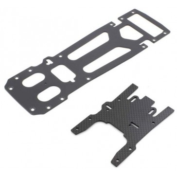 Carbon Chassis w/CF Plate Fantom EP 4WD Ext CRC-II