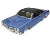 Body shell set 1:10 Fazer FZ02L Pontiac GTO 1967 - Tyrol Blue