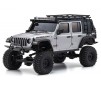 Carrosserie Jeep Wrangler Rubicon Silver Mini-Z 4X4 MX01