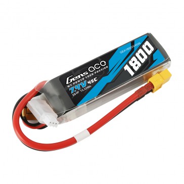 Soaring LiPo 2S 7.4V-1800-45C (XT60) 90x30x17mm 111g