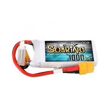 Soaring LiPo 2S 7.4V-1000-30C (XT60) 69.5x54x11mm 63g