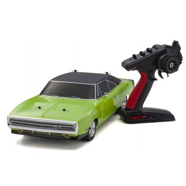 DISC.. Fazer MK2 (L) Dodge Charger 1970 Sublime Green 1:10 Readyset