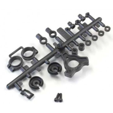 Shock Plastic Parts Set Optima - Black