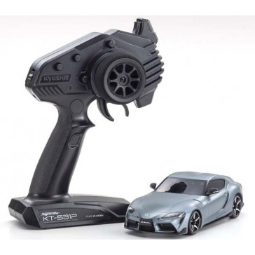 Mini-Z AWD Toyota GR Supra Matt Storm Gray Metallic (MA020-KT531P)