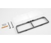 1/12 Hummer H1 - Front window frame (black)