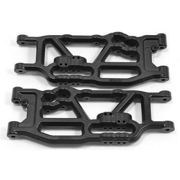 REAR A-ARMS BLACK FOR EXB/ V5 6S ARRMA KRATON/OUTCAST/