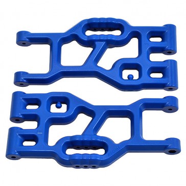 FRONT A-ARMS BLUE FOR ASSOCIATED MT8