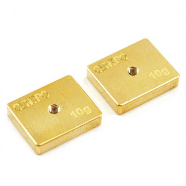 PRECISION BRASS 10G BALANCING WEIGHTS (PR)