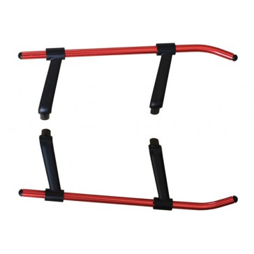 DISC.. NE228A SOLO PRO LANDING SKIDS SET - RED