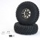 TEXAN 1/10 MOUNTED TYRES O N 8-SPOKE BEADLOCK WHEELS (PR)