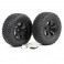 OUTBACK 3 COMPLETE MOUNTED WHEEL & TYRE (PR)100mm