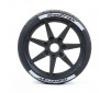 SUPAFORZA FRONT 52° TYRES/BLK 17MM HEX WHEELS