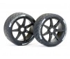 SUPAFORZA FRONT 52° TYRES/BLK 17MM HEX WHEELS