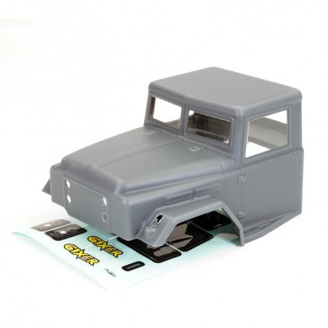 OUTBACK MINI X 6IXER LEXAN BODY - MATT GREY