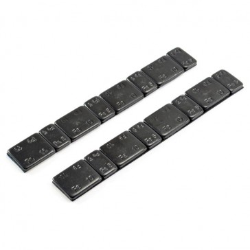 BLACK CHASSIS WEIGHTS w/ADHESIVE 5G/10G X 2 STRIPS