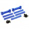 MAULER ALUMINIUM CHASSIS BRACE SET - BLUE