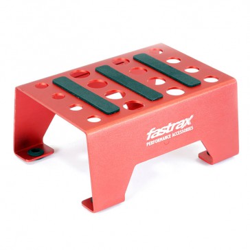 UNIVERSAL ALUMINIUM CAR STAND RED