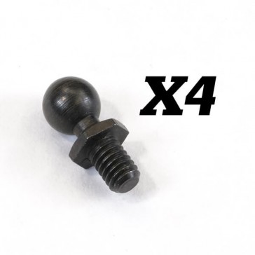 BALL STUD 4MM (4PC)