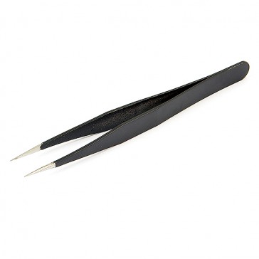 STRAIGHT BLACK TWEEZERS