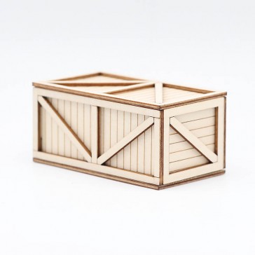 1/18TH WOODEN BOX 32X38X67.5MM