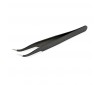 CURVED BLACK TWEEZERS