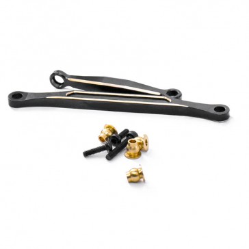 FCX24 BLACK BRASS STEERING SET (2PC)