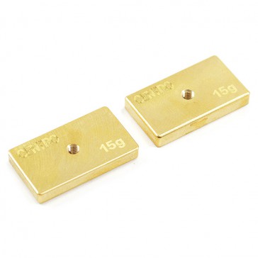 PRECISION BRASS 15G BALANCING WEIGHTS (PR)