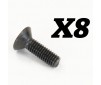 ROKATAN/RAMRAIDER FLAT HEAD CROSS SCREW M3X10