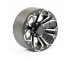 ALUMINUM BEADLOCK KYLO 1.9" WHEELS - BLACK (2PC)