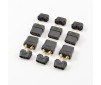 XT-90 BLACK FEMALE CONNECTORS (6PC)