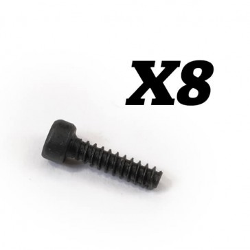 CAP HEAD SELF-TAPPING 2X8MM SCREWS