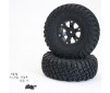 TEXAN 1/10 MOUNTED TYRES O N 6-SPOKE BEADLOCK WHEELS (PR)