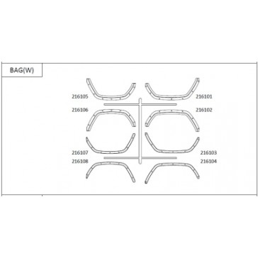 JT4 Eyebrow Wheel Kit