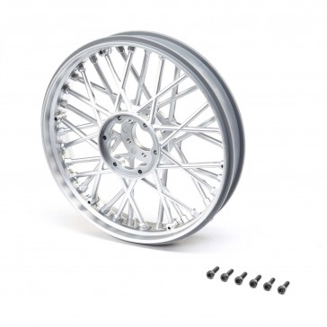 Promoto-MX : Front Wheel Set, Satin Chrome