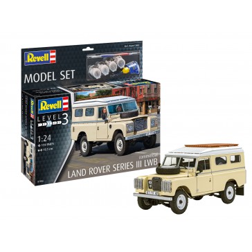 Model Set Land Rover Series III LWB (commercial) - 1:24