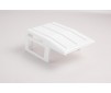 1/12 Land rover - roof (long version) white w/o painting