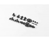 1/10 Toyota FJ40 - front axle plastic parts