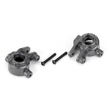 Steering blocks, extreme heavy duty, gray (left & right)/ 3x20mm BCS